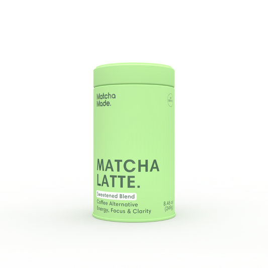 Sweetened Matcha Latté