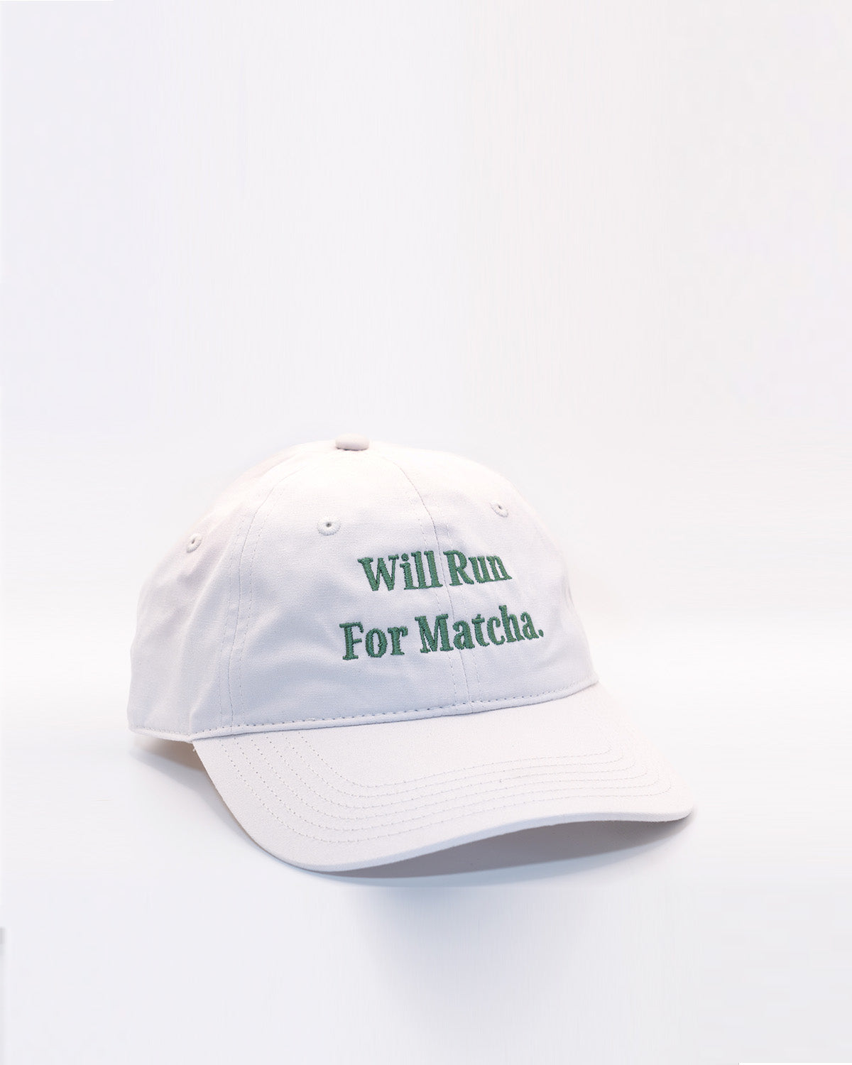 Will Run For Matcha Cap