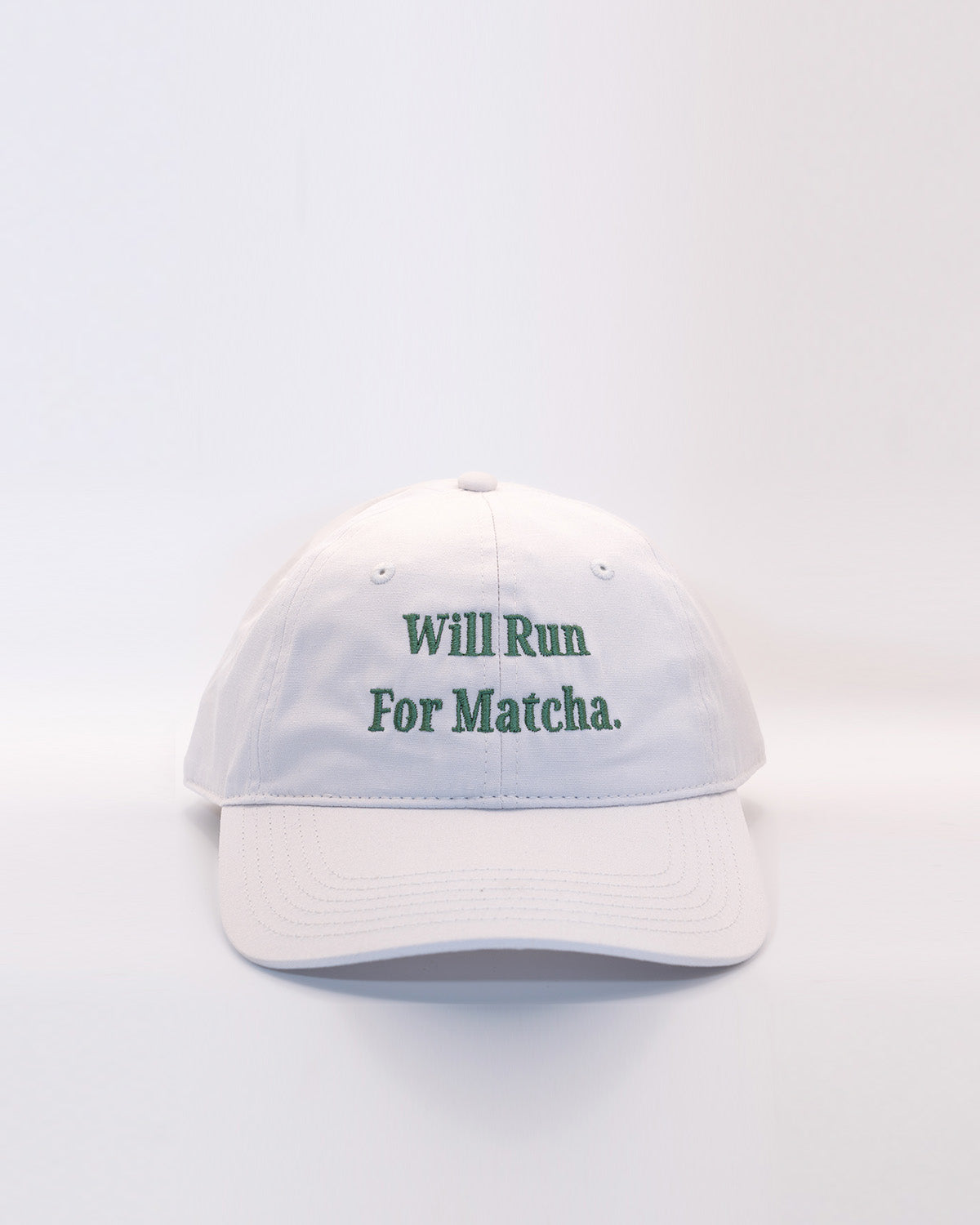 Will Run For Matcha Cap